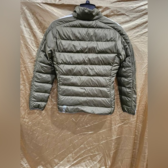 Women's adidas Sportswear Essentials 3-Stripes Light Down Jacket - Picture 2 of 7